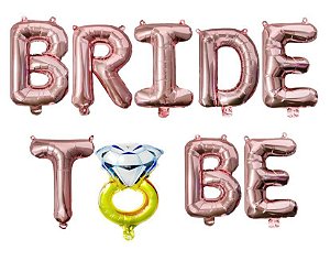 Kit Balão Bride To Be Para Despedida de Solteira
