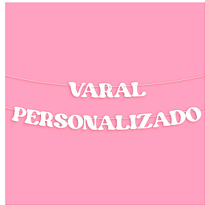 Varal Letreiro Personalizado Para Despedida de Solteira