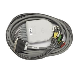 Cabo ECG Esforço 10 vias IEC neo pinch, TEB