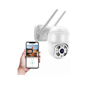 Câmera Wifi Speed Dome 1080p Ptz 360º Externa