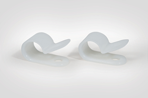 P-clip Fixação Nx3 211-00248 Branco Com 50 Unids