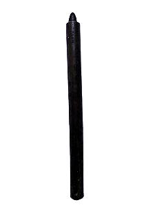 Velas palito 18 cm Preto c/ 8unid