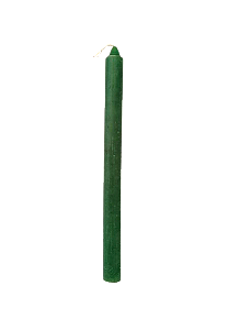 Velas palito 18 cm Verde c/ 8unid