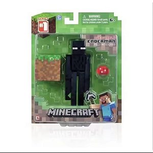 Boneco Articulado Minecraft Enderman