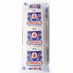 Vela Palito Tradicional N6 14cm (Pacote com 8) - Branca
