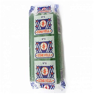 Vela Palito Tradicional N6 14cm (Pacote com 8) - Verde
