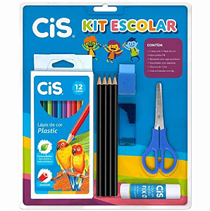 Kit Escolar Completo 6x1 Azul 3710 Cis - UN
