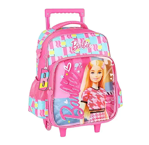 Mochila de Rodinhas Barbie Pink IC41442BB Luxcel