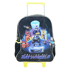 Mochila de Rodinhas Batwheels Preto IC39282BW Luxcel