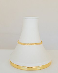 PULSEIRA FIO ALEMAO 3MM NO OURO