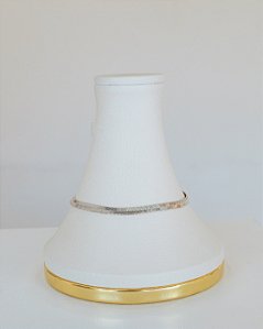 PULSEIRA FITA 3MM NO RÓDIO