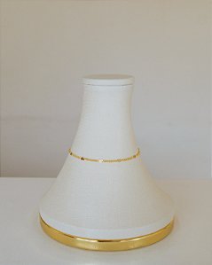 PULSEIRA MINI CORAÇÕES NO OURO