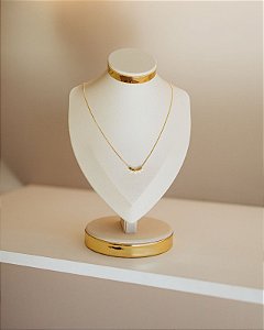 COLAR QUADRADINHOS NO OURO