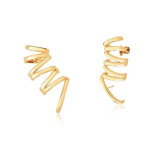 BRINCO EAR CUFF 7 FILEIRAS NO OURO