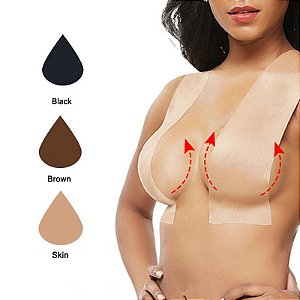 SUTIÃ ADESIVO LEVANTA SEIOS FITA BOOB UP