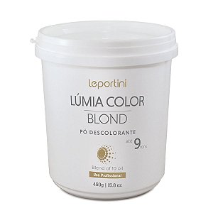Pó Descolorante Azul Profissional - Lúmia Color Blond Leportini