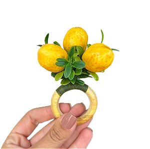 Porta-guardanapo Limão