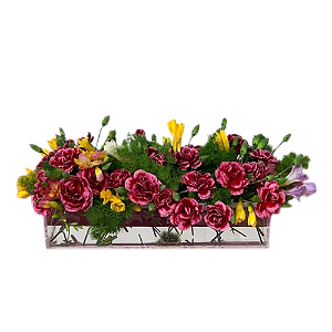 Floreira em acrílico 30 cm