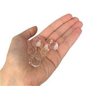 Frasco de bolinhas de gel