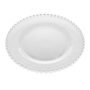 Prato raso cristal coração