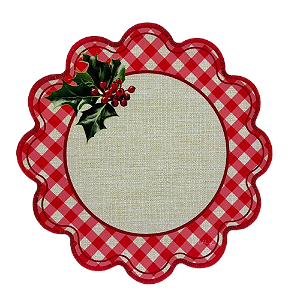 Jogo americano corte a laser Natal