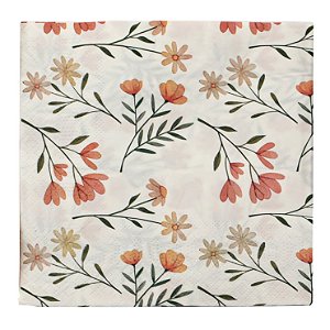 Guardanapo de papel floral mod 6