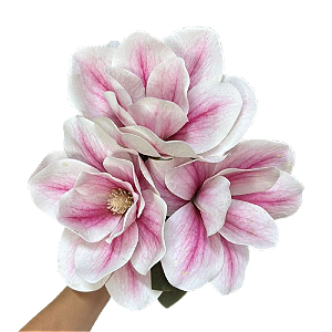 Ramalhete magnólia rosa