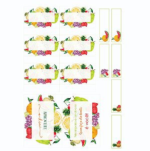 Papelaria frutas