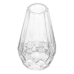 Vaso vidro origami