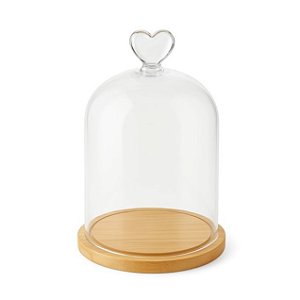 Cúpula de vidro coração