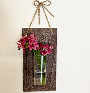 Vaso de parede rústico