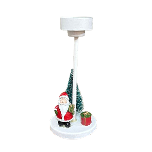 Castiçal natalino branco