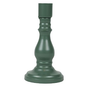 Castiçal metal verde