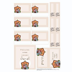 Papelaria de Natal mod. 7