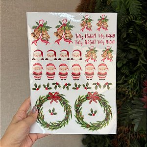 Adesivo para louças - Natal