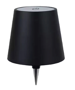 Luminária para garrafa de vinho