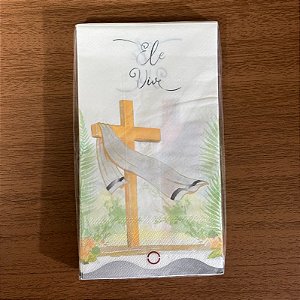 Guardanapo de papel Ele vive