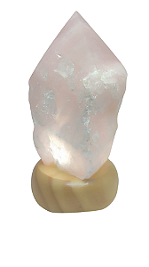 Luminária Quartzo Rosa