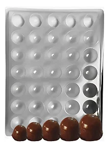Forma Para Bombons De 25gr - Faz 35 Bombons De Uma Vez-1 unidade