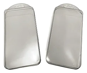 Somente Tampas P/ Embalagens P/capa 100 Leia Descrição