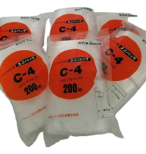 Saco Zip 7x10cm C/200un Saquinho Plástico Hermético Melhor $