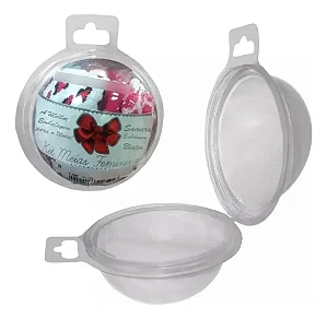 Embalagem Blister Redonda Medida Interna 10cm X 10cm 100 Uni