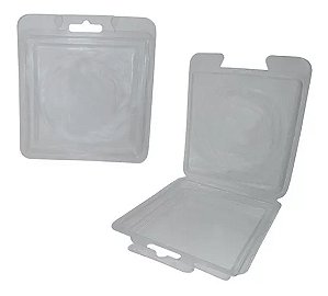 Embalagem Blister Ralo Pequeno 10cm X 10cm X 1,3cm 100 Un