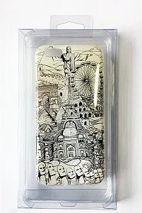 Embalagem Caixa De Acetato 17,5 cm X 9,6 cm X 1,5 - 200 Unid