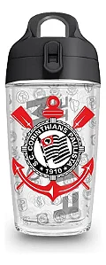 Garrafa De Agua Corinthians 360ml- Copo Corinthians- Oficial