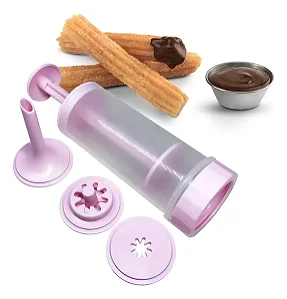 Maquina Manual De Fazer Churros Fácil Caseiro Simples Casa