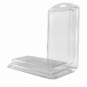Embalagem Blister Articulado 23x11x2,5cm Transparente 100 Un