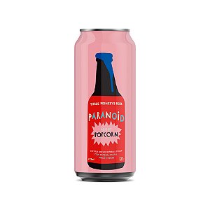 Three Monkeys Paranoid About Popcorn Imperial Stout 473ml