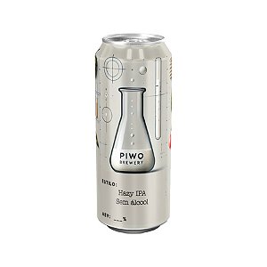 Piwo Hazy IPA NEIPA Sem Álcool 473ml