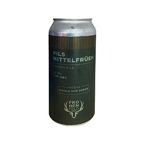 Frohenfeld Pils Mittelfrüeh German Pilsner 473ml